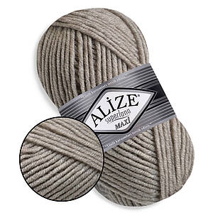 あみページ Alize Super Lana Maxi, Кирпичный №456 - купить интернет-магазин