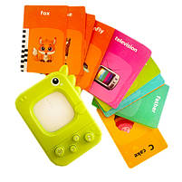 Дитячий Картрідер англ мова 48 карток двосторонніх карток 6 тем пісні мелодії 7,5*2,5*9,5см (PL-724-01), фото 3