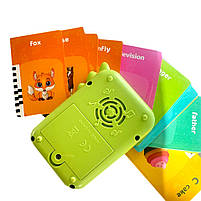 Дитячий Картрідер англ мова 48 карток двосторонніх карток 6 тем пісні мелодії 7,5*2,5*9,5см (PL-724-01), фото 5