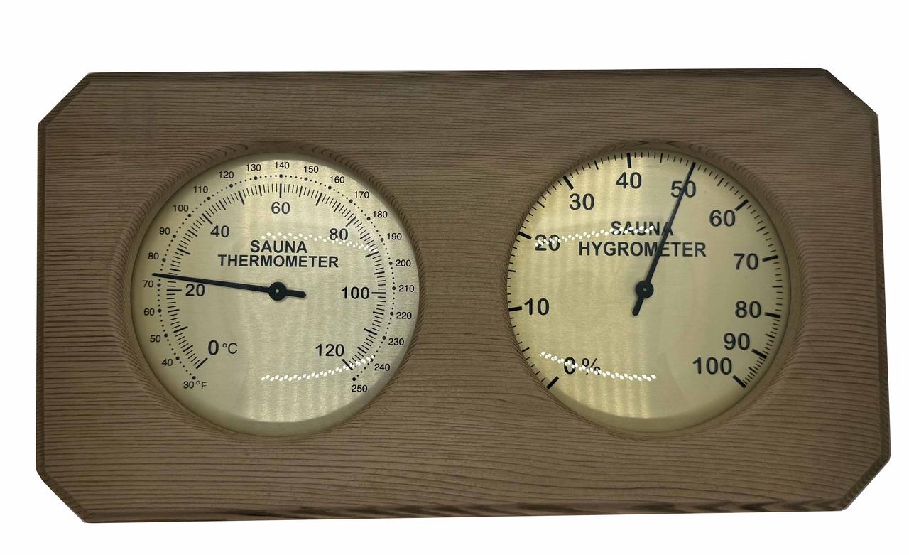 Термогігрометр для лазні 2 в 1, Кедр PSP T034