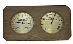 Термогігрометр для лазні 2 в 1, Кедр PSP T034