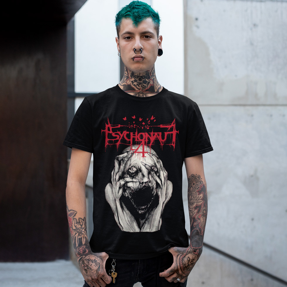 Футболка унісекс Psychonaut 4 (Beautyfall) L чорний, фото 1
