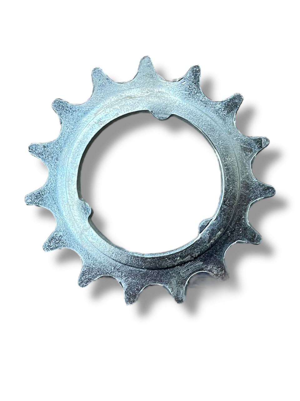 Зірочка велосипедна ХВЗ 15 зубів внутрішній діаметр d - 35,95 мм, фото 1