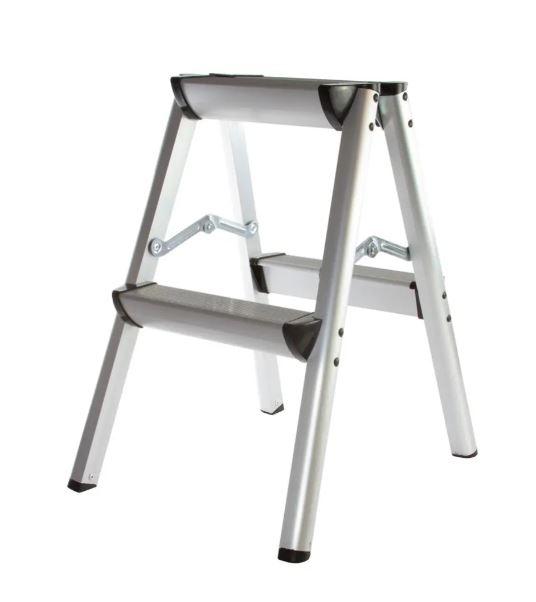 Драбина алюмінієва двостороння Mar-Pol M85590 складані драбини 2-го ступеня, фото 1