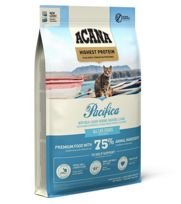 Сухий корм для кошенят та кішок Acana (Акана) Pacifica for Cats з трьома видами риби 4.5 кг