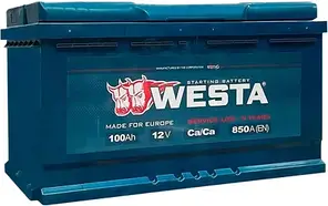 Акумулятор WESTA 6СТ-100-АЗ (0) правий плюс