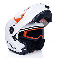 Мотошлем модуляр  LS2 FF345  ABATIBLE White
