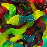 Змії XXL желейні фруктові цукерки гігантський жувальний мармелад Fini, Іспанія 2 кг/уп, фото 3