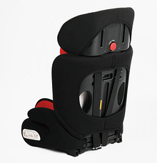 Дитяче автокрісло з бустером JOY RS-30199, група 1/2/3, система ISOFIX, вага дитини від 9-36 кг, червоне, фото 4