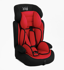 Дитяче автокрісло з бустером JOY RS-30199, група 1/2/3, система ISOFIX, вага дитини від 9-36 кг, червоне, фото 5