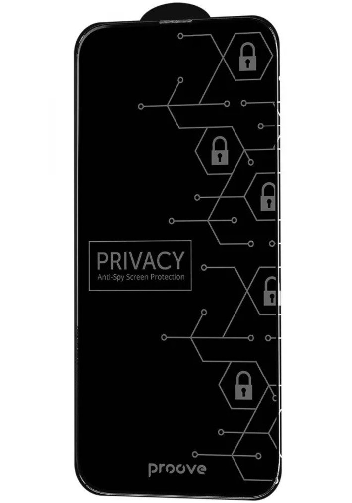 Захисне скло анти-шпигун Proove Privacy для iPhone 16 Pro