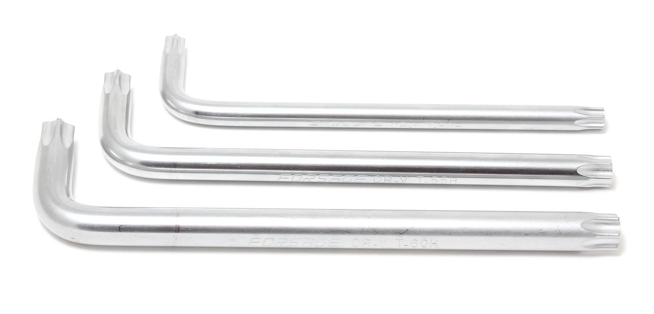 Ключ Г-подібний TORX екстра довгий з отвором T27H