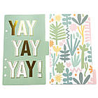 Розділювачі листів для блокнотів, планерів на кільцях Кактус А6 5шт RZL017, фото 3