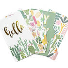 Розділювачі листів для блокнотів, планерів на кільцях Кактус А6 5шт RZL017, фото 2