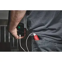 Акумулятор і зарядний пристрій (POWERBANK) 2,1 А MILWAUKEE, L4 PPS-301, із зарядним пристроєм USB, фото 2