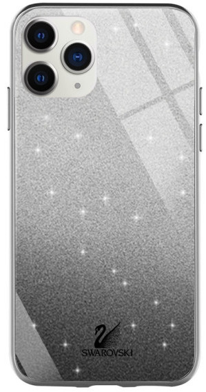 Чохол блискучий для iPhone 11 Pro - Блестки (TPU+Glass), Металік