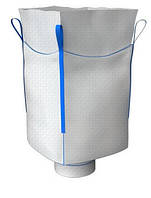 Біг-Біг 90х90х160см (140гр/м2) 4 стропи фартух вивантажувальний клапан. Чотиристроковий біг бег