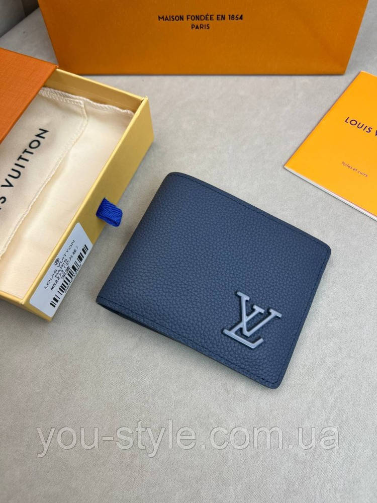 Гаманець синій Louis Vuitton Aerogram Multiple Encre k413