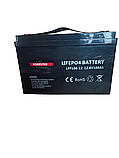 Акумулятор FORESTER LiFePO4 12.8V/100AH (1280W*h) (літій-залізо-фосфатний акумулятор для ДБЖ (UPS), фото 2