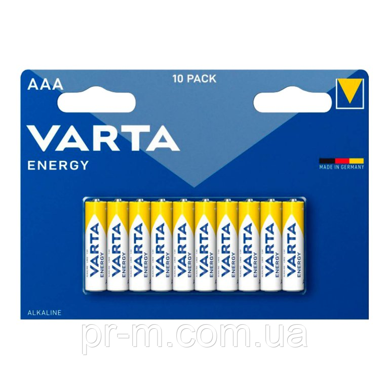 Батарейка VARTA Energy AAA Alakaline (10шт/бл - ціна за 1шт)