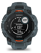 Смарт-годинник Garmin Instinct 3 – 45 mm, Solar Twilight with Twilight Band, фото 6