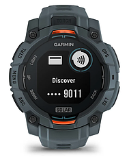 Смарт-годинник Garmin Instinct 3 – 45 mm, Solar Twilight with Twilight Band, фото 5