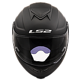 Мотошлем модуляр  LS2 FF345  ABATIBLE  Black Matt, фото 8