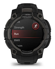 Смарт-годинник Garmin Instinct 3 – 45 mm, AMOLED Black with black band, фото 6