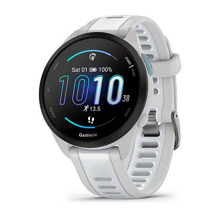 Garmin Forerunner 165 смарт-годинник Mist Gray/Whitestone 010-02863-21, фото 1