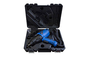 Гайковерт ударний електричний 1/2 "(220-240 V , 1010 W , 500Нм) з комплектом головок (17, 19, 21, 22
