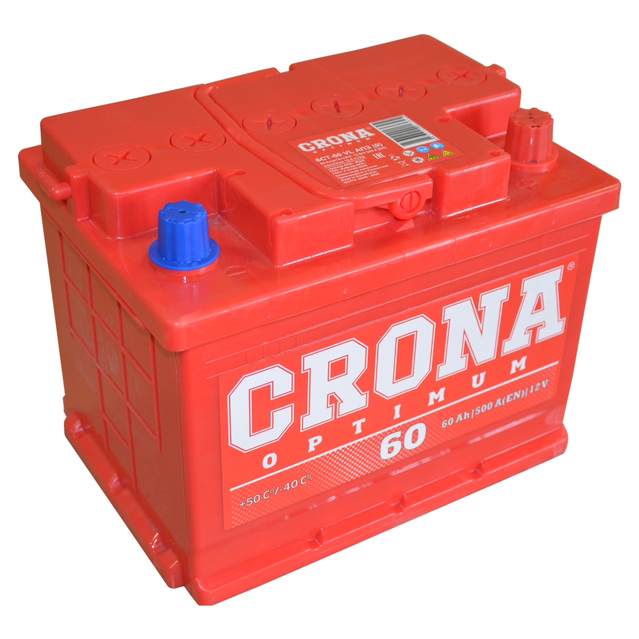 Акумулятор автомобільний Kainar CRONA 60 А/год (-/+) EN520 242x175x190