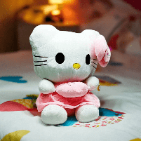 М'яка іграшка Сонечко "Хелло Кітті" з сердечком 40 см 25436-11, фото 2