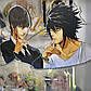 Фігурка Зошит Смерті Ягамі Лайт та Ель з акрилу (15 см) / Death Note, фото 4