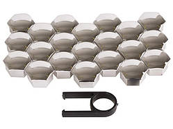 Кришки колісних болтів хром Max DO GORJ21300