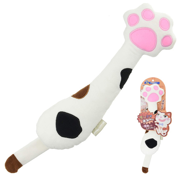 М'яка іграшка для котів CattyMan Кеттімен Kick Toy White шарудить (84383), фото 1