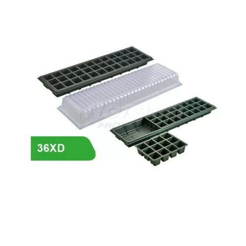 Комплект піддон з кришкою + касети 3×12 50 шт, фото 1