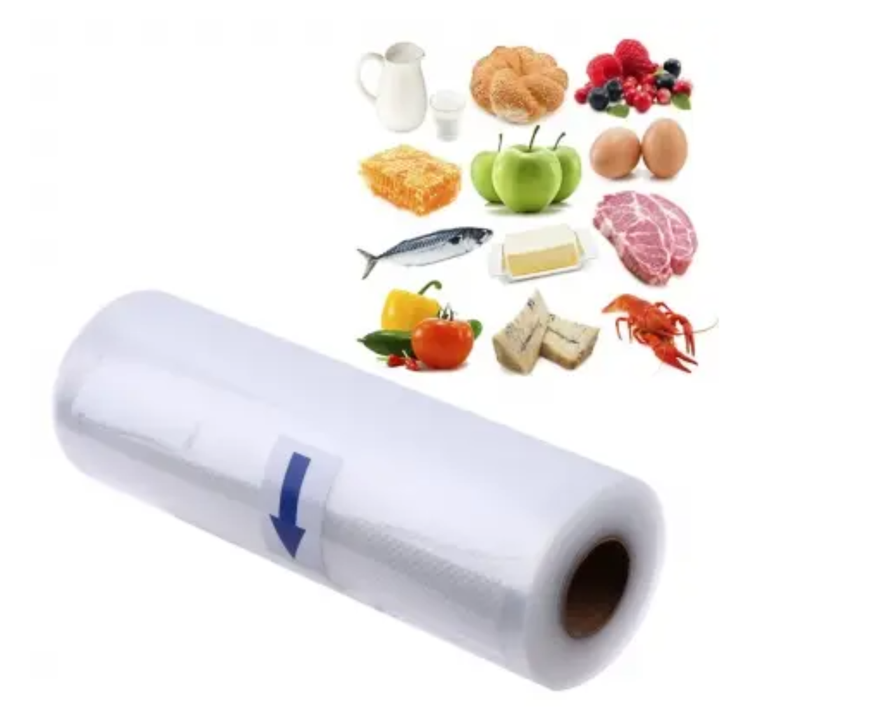 Рулон гофрований для вакууматора 20см*6м