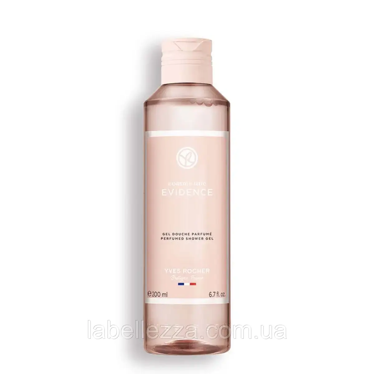 Парфумований гель для ванни та душу Yves Rocher Comme Une Evidence 200мл