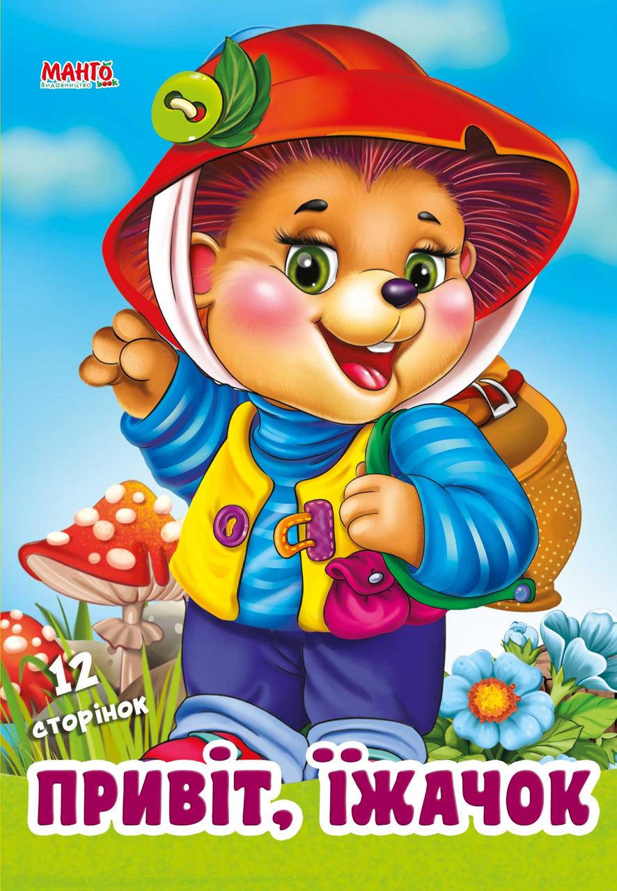Книга Дружилка Привіт, їжачок Манго-book (картонка) 9789664993569/6, фото 1