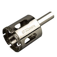 Коронка алмазна по керамограніту 32 мм, HS104932 Haisser