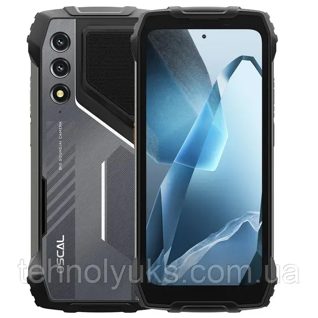 Смартфон Blackview Oscal PILOT 1 6/256GB Black Global NFC, IP69K, Helio G81, 6.67'' IPS, 50+2/32 Мп, 15000 mAh, фото 1