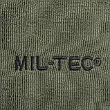 Армійський рушник швидкосохнучий мікрофібра BW олива Mil-Tec Olive, фото 6