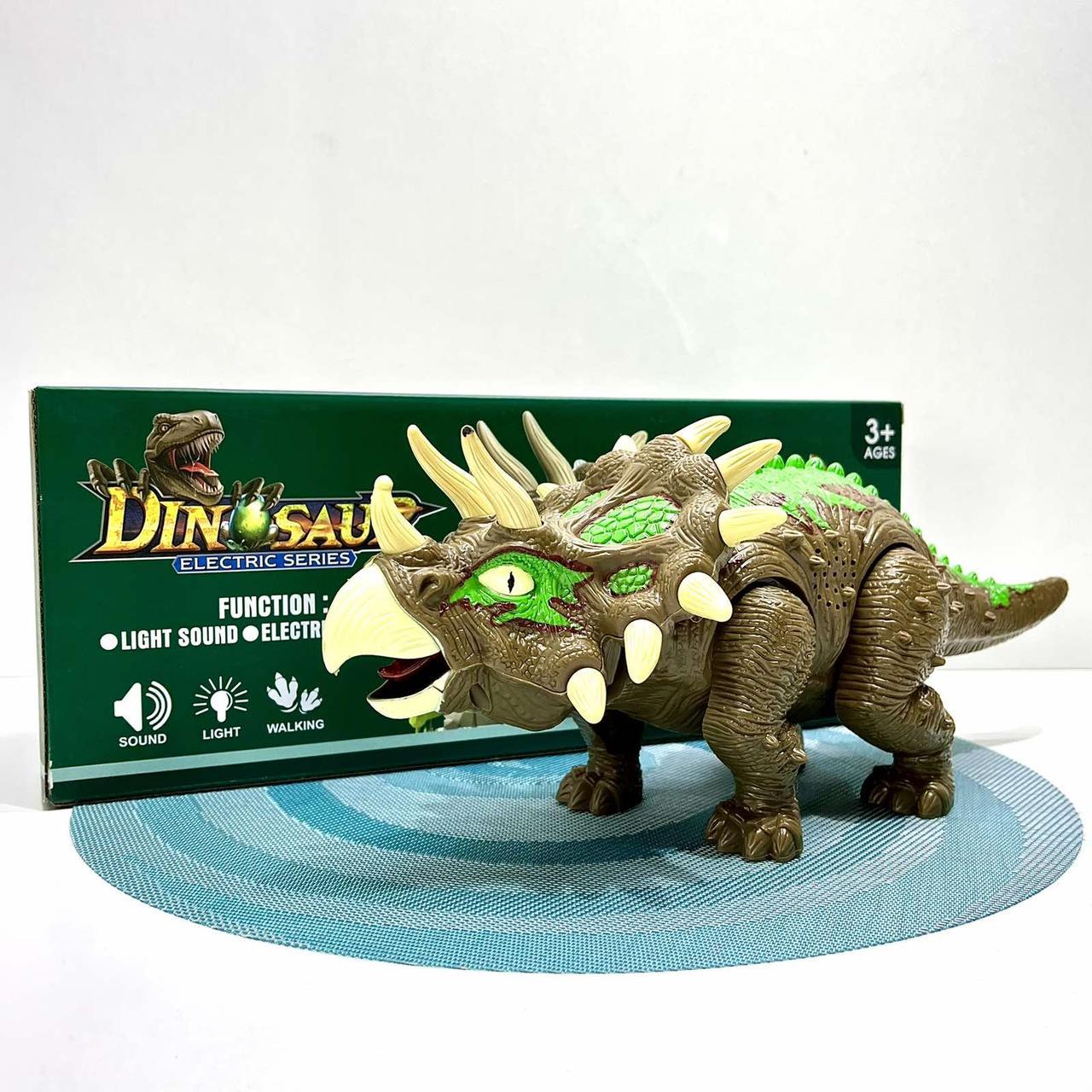 Інтерактивна тварина 849A (32 шт.| 2) динозавр, світло, звук, ходить, у кор.41*14*18 см, фото 1