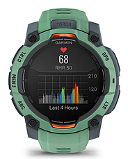 Смарт-годинник Garmin Instinct 3 – 45 mm, AMOLED Neotropic with Neotropic Band, фото 4
