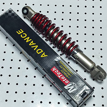 Амортизатор задній 310mm SUZUKI AD V110/V50 регульований "ADVANCE"