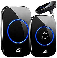 Дзвінок дверний із живленням від розетки, Дзвінок дистанційний для дому, Кнопка дверного дзвінка на батарейках Malatec (Польща), NST