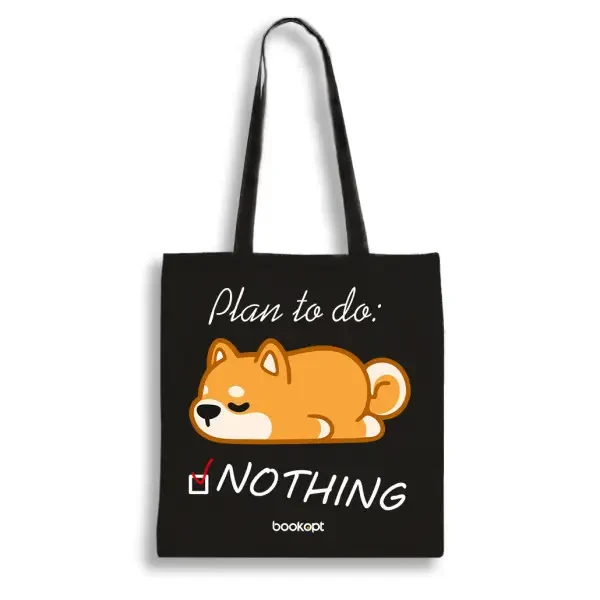 Екошопер BookOpt BK4061 Plan to do: NOTHING чорний