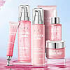 Подарунковий набір по догляду за обличчям 6 в 1 Sadoer Collagen Sakura, фото 3