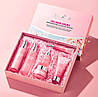 Подарунковий набір по догляду за обличчям 6 в 1 Sadoer Collagen Sakura, фото 5