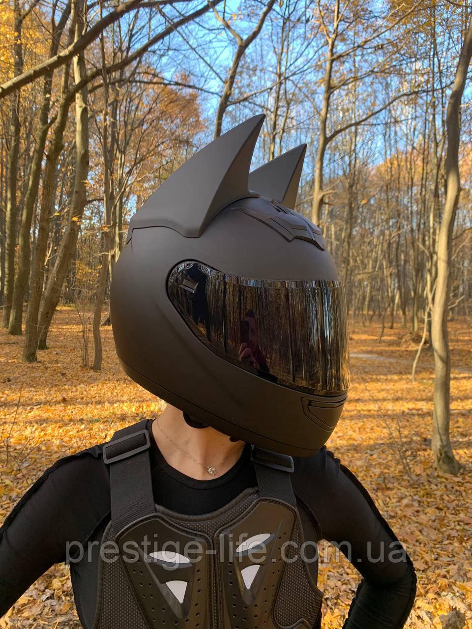 Мотошлем Мото Кото шлем с ушками LC Racing, фото 1